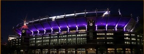 Nighttime stadium production environment