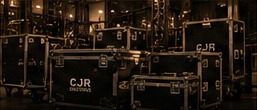 Backstage production road cases