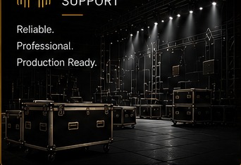 Live production support and backstage equipment